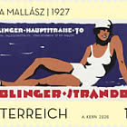 Gitta Mallász - Döblinger Strandbad, 1927