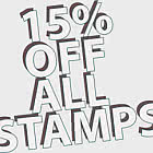 15% OFF ALL STAMPS - BLACK FRIDAY OFFER