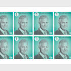 10 Sellos no Anteriores - Imagen Real de S.M. el Rey Felipe - Autoadhesivos