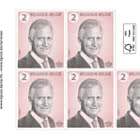 5 Sellos no Anteriores (2BE) - Imagen Real de S.M. el Rey Felipe - Autoadhesivo