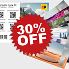 30% OFF on Swiss Crypto Stamp Wallpaper - 4.0 - SUMMER LIMITED OFFER