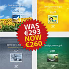 特惠活动 - 2022-2025 年邮票套装 - 黑色星期五特惠