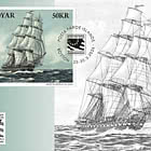 Art by Skalagard - Exhibition Card with Special Cancellation 