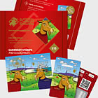 Royal Golden Guernsey Nanny Goat Cyberstamp