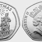 Christmas 1991 50p Coin