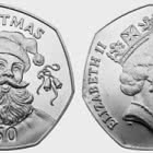 Christmas 1992 50p Coin