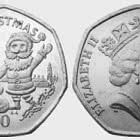 Christmas 1994 50p Coin