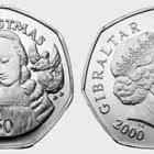 Christmas 2000 50p Coin