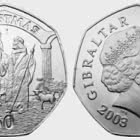 Christmas 2003 50p Coin