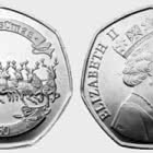 Christmas 2008 50p Coin