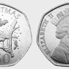 Christmas 2009 50p Coin