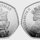 Christmas 2012 50p Coin