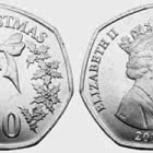 Christmas 2014 50p Coin