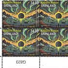 Total Solar Eclipse Over Eastern Greenland - A Celestial Moment on Stamps - Lower Marginal
