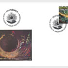 Total Solar Eclipse Over Eastern Greenland - A Celestial Moment on Stamps