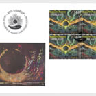 Total Solar Eclipse Over Eastern Greenland - A Celestial Moment on Stamps
