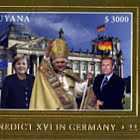 Pope Benedict Gold Stamp