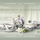 200 Years of the Herend Porcelain Manufactory - Specially Perforated M/S
