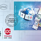 Centenaire de la Fédération Philatélique Internationale