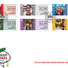 PRE-ORDER Crank Up Christmas - Self-Adhesive Set FDC
