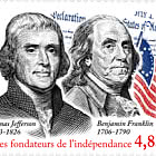 Founding Fathers Of America - Thomas Jefferson And Benjamin Franklin