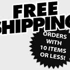 Бесплатная доставка при заказе от 10 товаров.