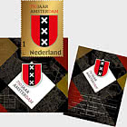 Gold Stamp - Amsterdam 750 Years