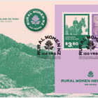 PRE-ORDER Rural Women New Zealand 100 Years Miniature Sheet First Day Cover
