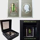 2026 Moneta in argento Proof da 2 once Scarabeo Manuka