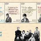 Katherine Mansfield 1888-1923 Mint Miniature Sheet