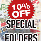 СКИДКА 10% НА СПЕЦИАЛЬНЫЕ ПАПКИ