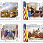 Weltbriefmarkenausstellung in Boston – Rumänien Feiert 250 Jahre Unabhängigkeit der USA