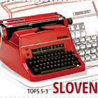 Jalons du Patrimoine Technique de la Slovénie - Machine à Écrire TOPS S-3