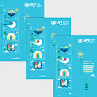 80e Anniversaire Des Nations Unies - (3 Bureaux)