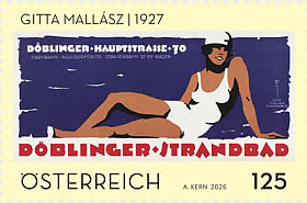 Gitta Mallász - Döblinger Strandbad, 1927