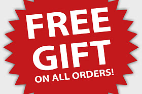 FREE GIFT ON ALL ORDERS!