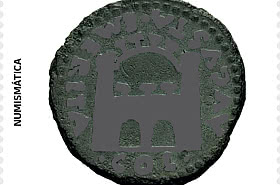 Numismatics - Roman Coin, As from Augusta Emerita