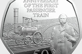 2025 200. Jahrestag des ersten Passagierdampfzugs