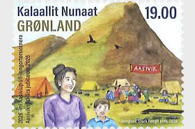 An Aasivik Child Depicts the Cultural Phenomenon Aasivik