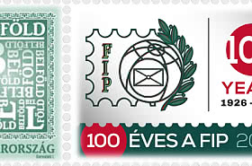 100 Years of FIP - Thematic Personalised Stamp