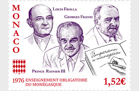 50. Jahrestag der Einführung des Obligatorischen Unterrichts der Monegassischen Sprache