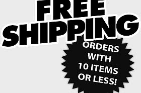 FREE SHIPPING ON ORDERS WITH 10 ITEMS OR LESS - SPRING OFFER