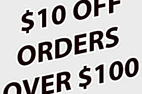 СКИДКА 10 $ НА ЗАКАЗЫ НА СУММУ СВЫШЕ 100 $ -  BLACK FRIDAY OFFER