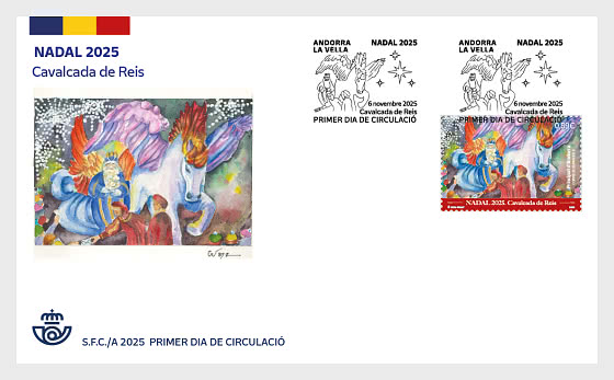 2025 Nadal - Cavalcada de Reis - Sobre de Primer Dia