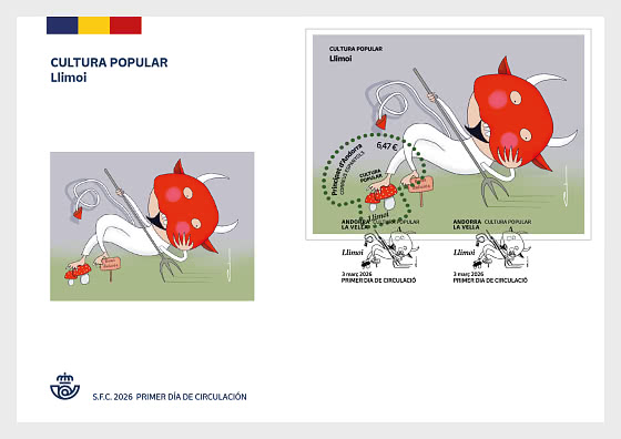 2026 Popular Culture - Llimoi - First Day Cover