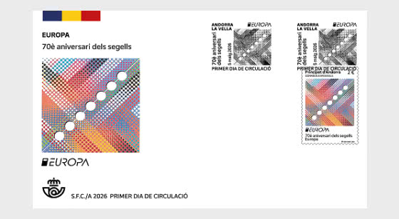 2026 EUROPA - 70th Anniversary of Europa - First Day Cover