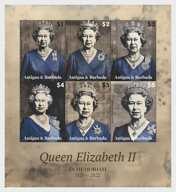 2023 Königin Elisabeth II. – Zum Gedenken - Bogenserie