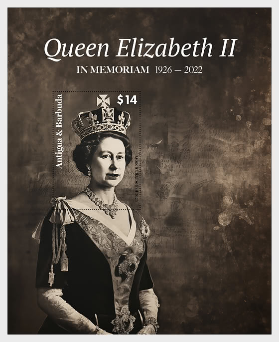 2023 Königin Elisabeth II. – Zum Gedenken - Sonderblock