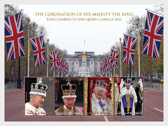2023 Incoronazione di Re Carlo III - Minifogli
