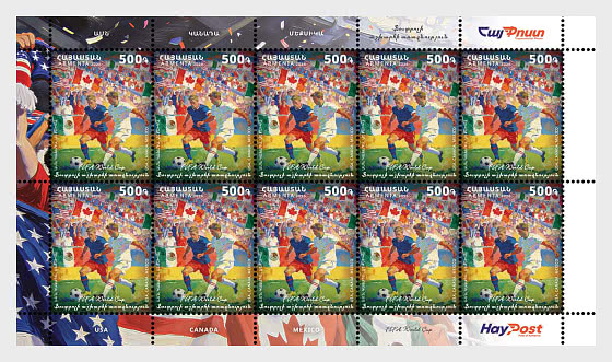 2026 PRE-ORDER Football World Cup - Sheetlets